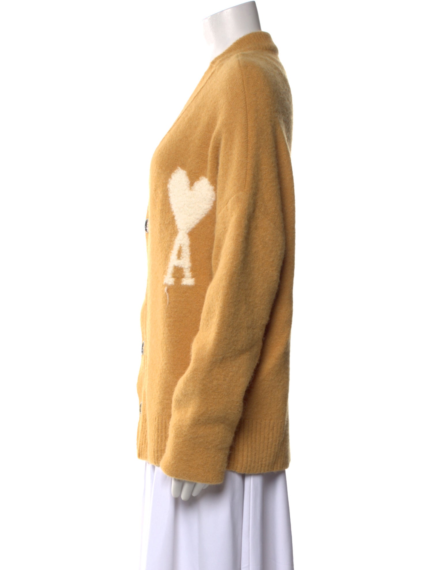 AMI Alpaca V-Neck Sweater