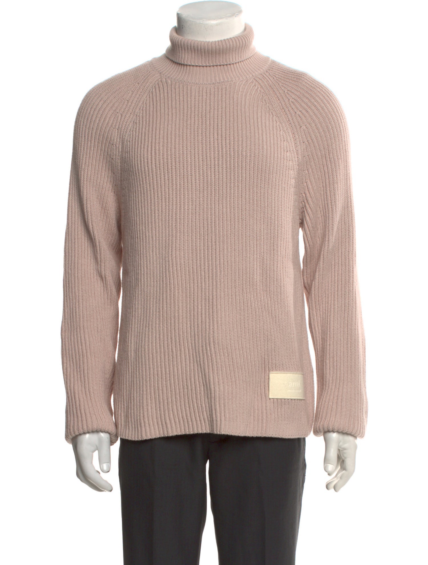 AMI Turtleneck Long Sleeve Pullover