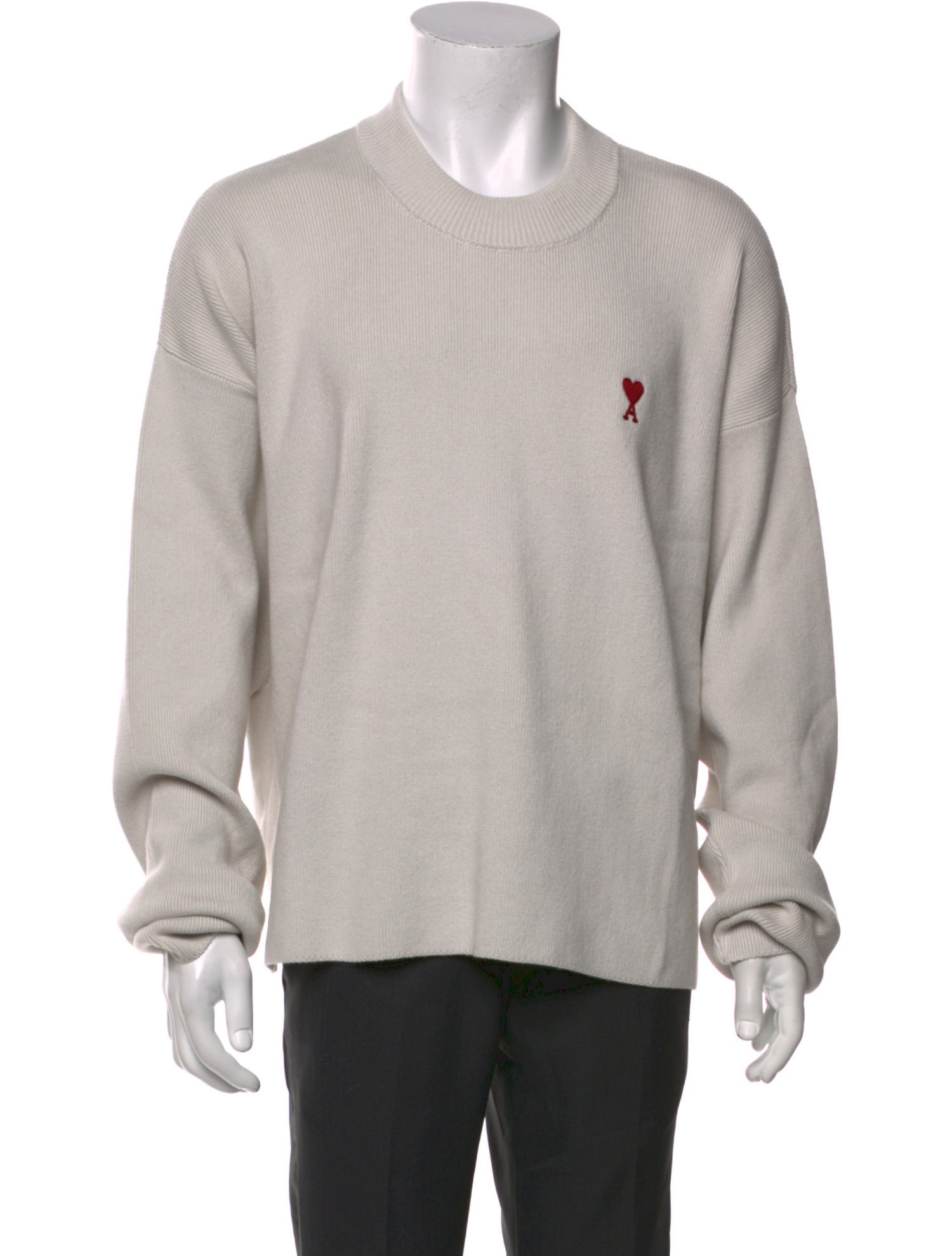 AMI Crew Neck Long Sleeve Pullover