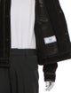 AMI Goat Leather Moto Jacket