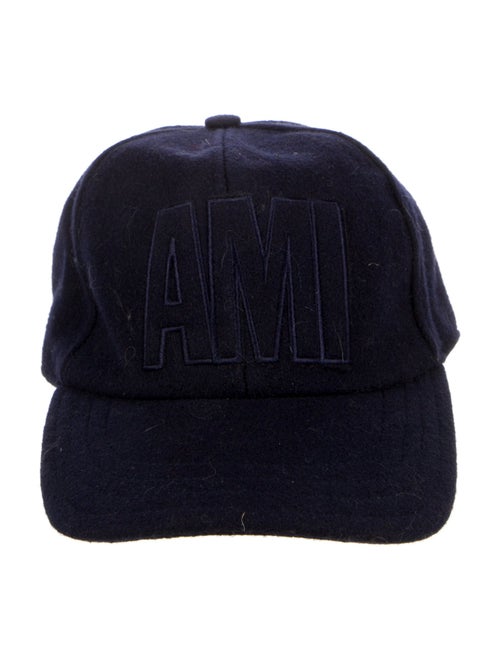 AMI Women's blue wool AMI baseball cap.