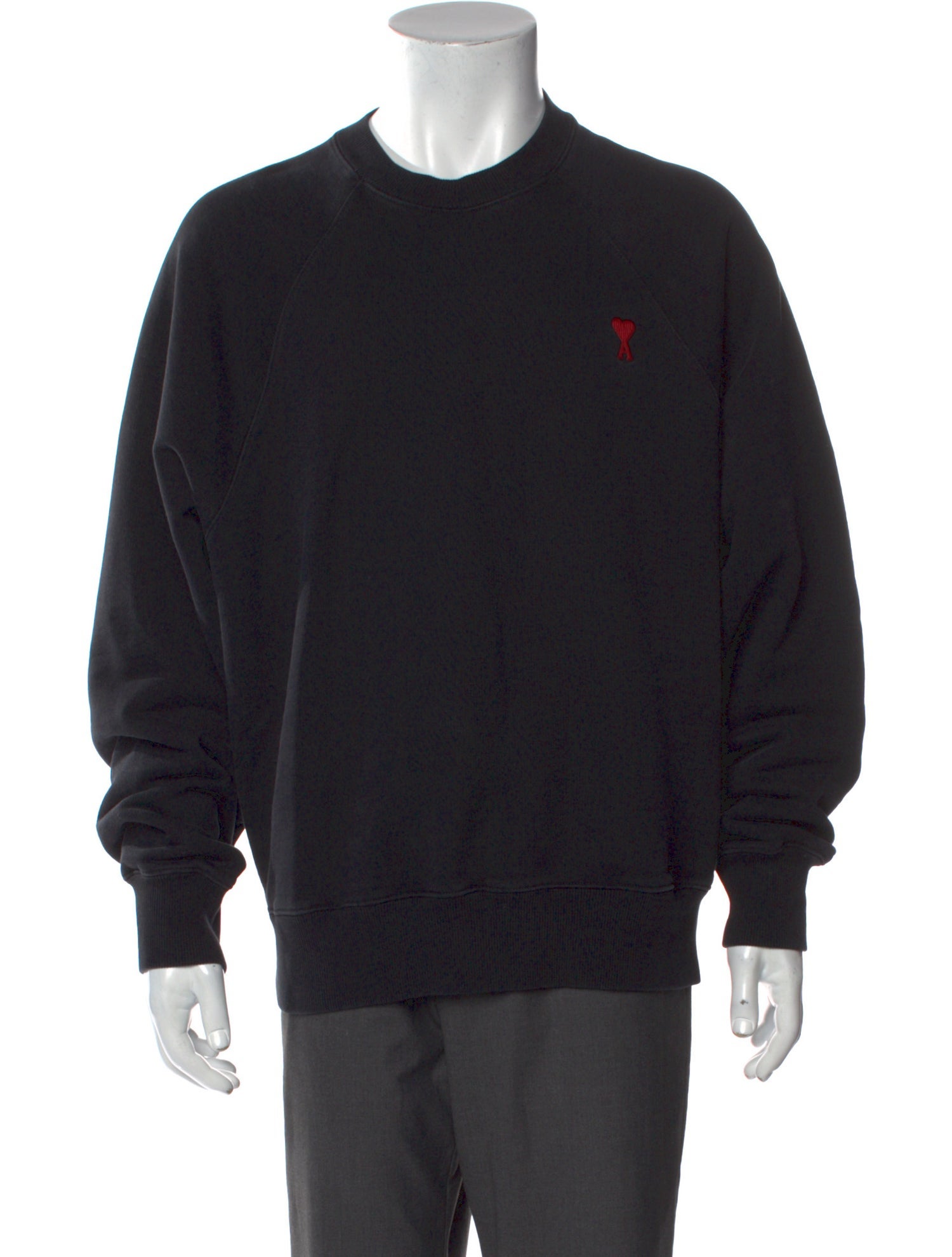 AMI Crew Neck Long Sleeve Pullover