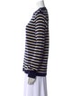 AMI Merino Wool Striped Sweater