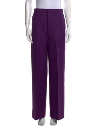 AMI Wool Wide Leg Pants