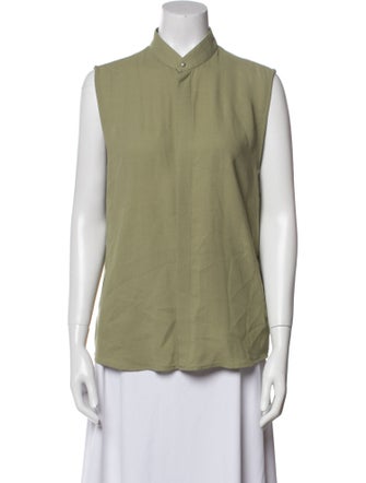 AMI V-Neck Sleeveless Top