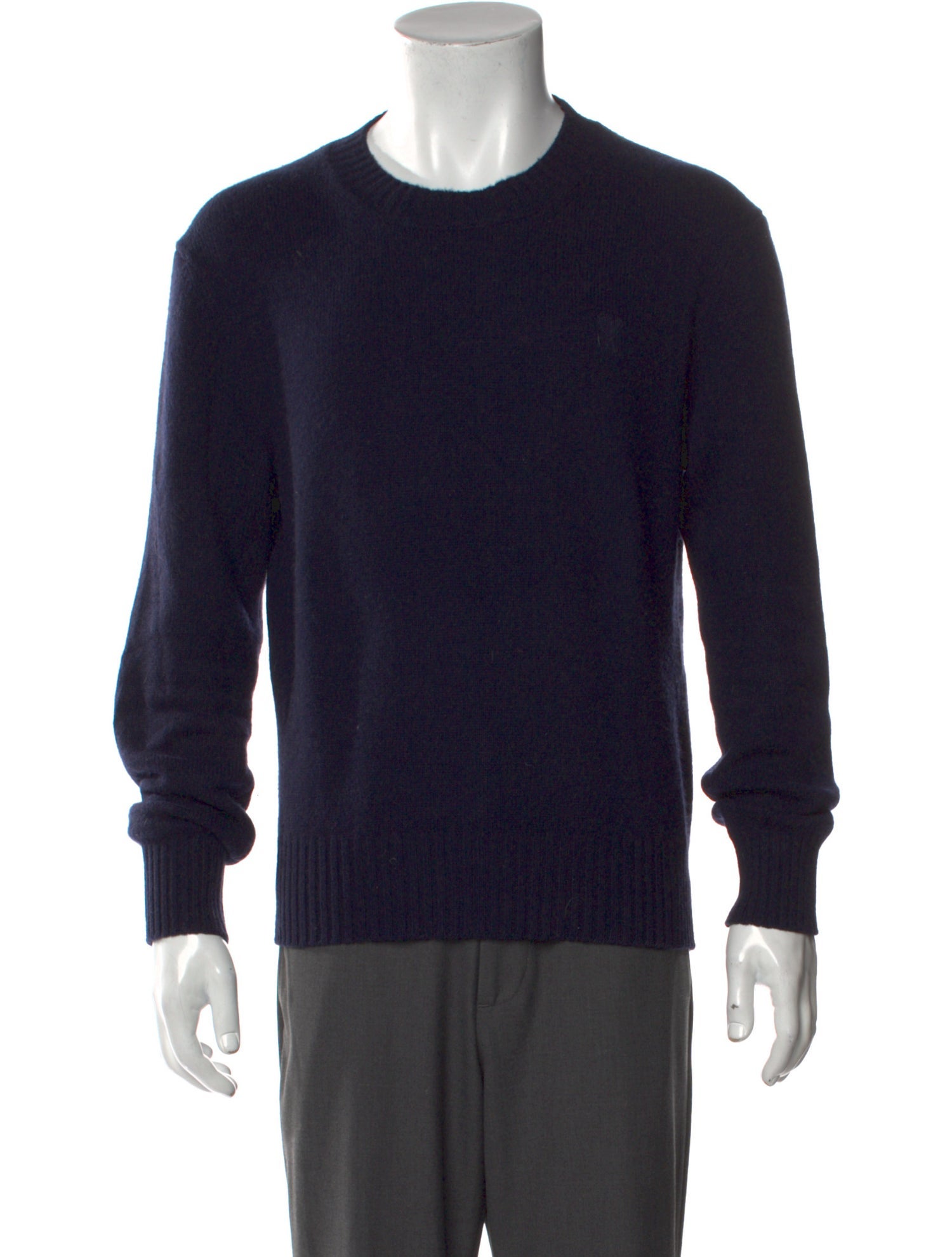 AMI Cashmere Crew Neck Pullover