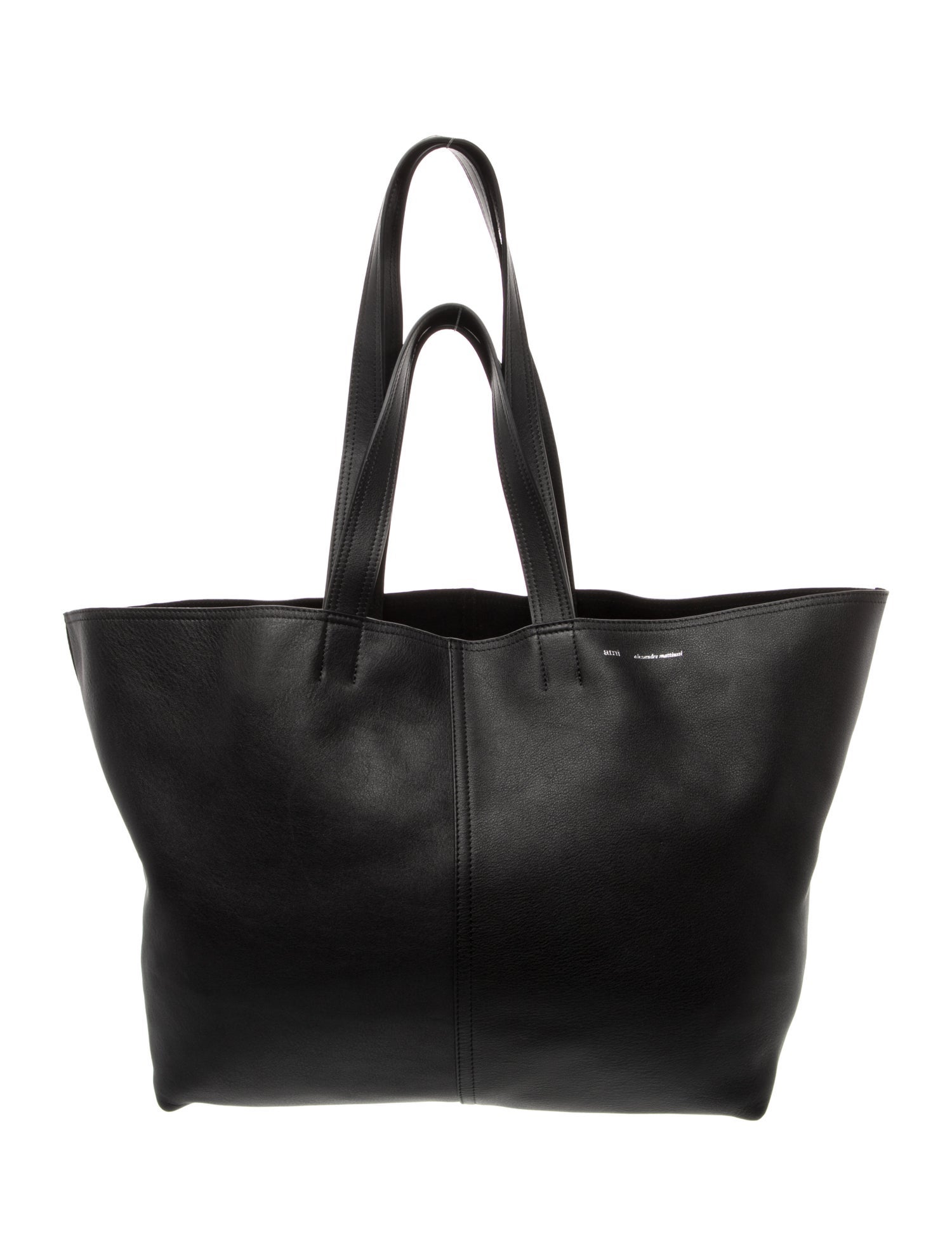 AMI Leather Tote