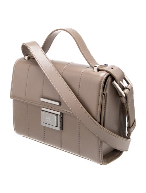 AMI Leather Crossbody Bag