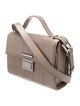 AMI Leather Crossbody Bag