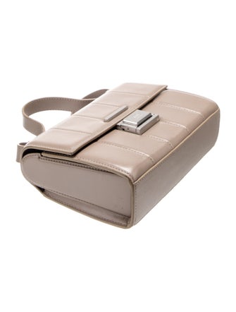 AMI Leather Crossbody Bag