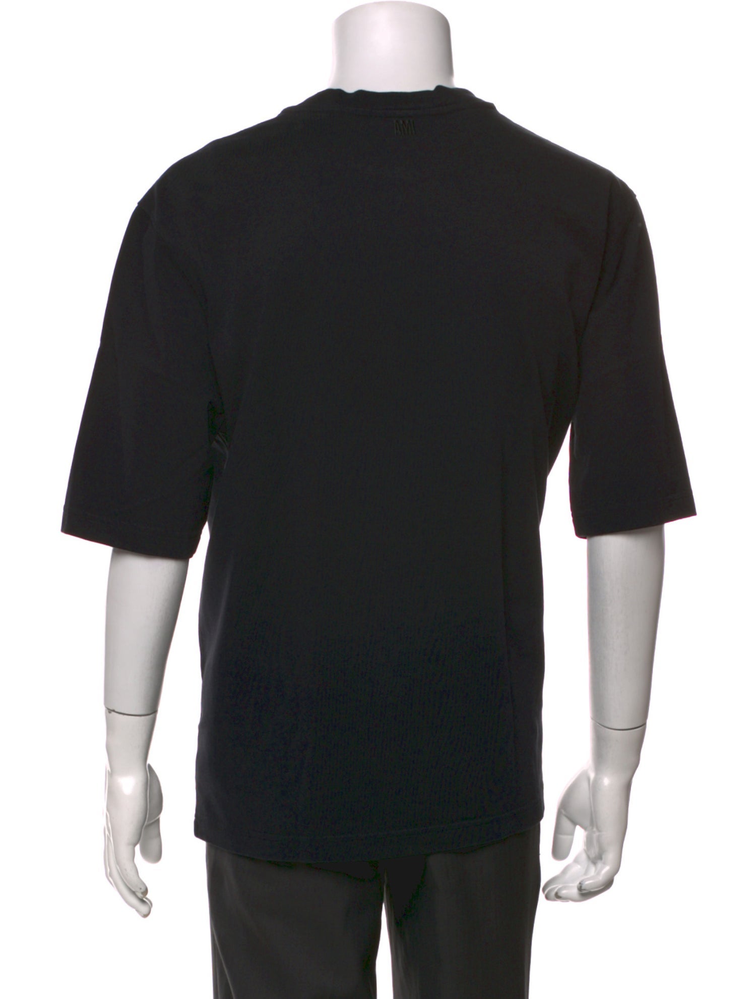 AMI Graphic Print Crew Neck T-Shirt