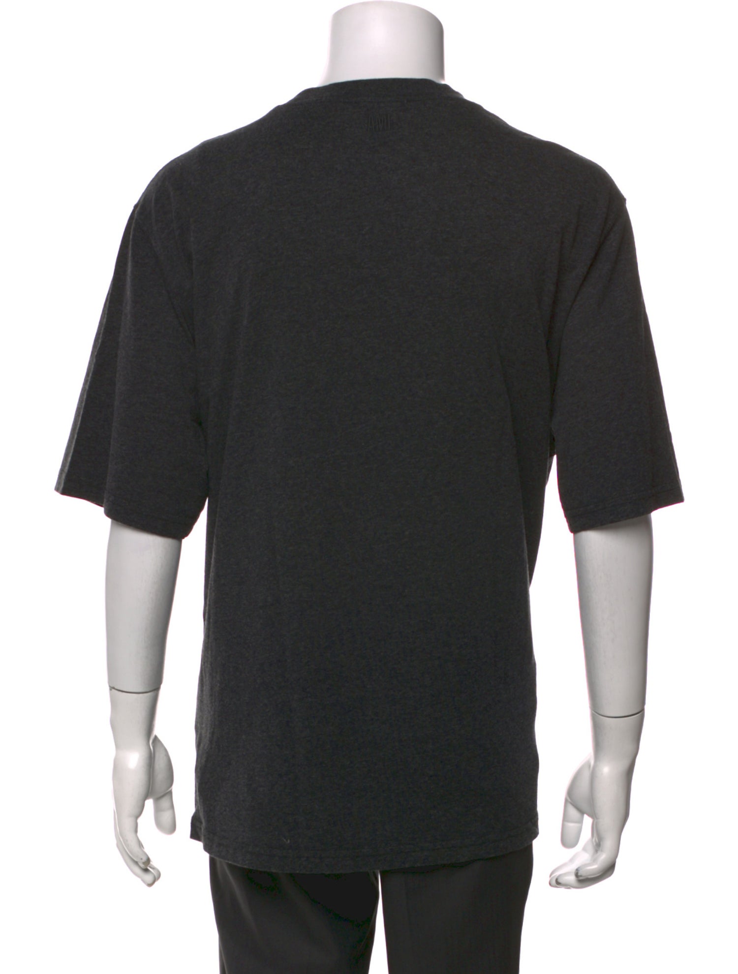 AMI Graphic Print Crew Neck T-Shirt