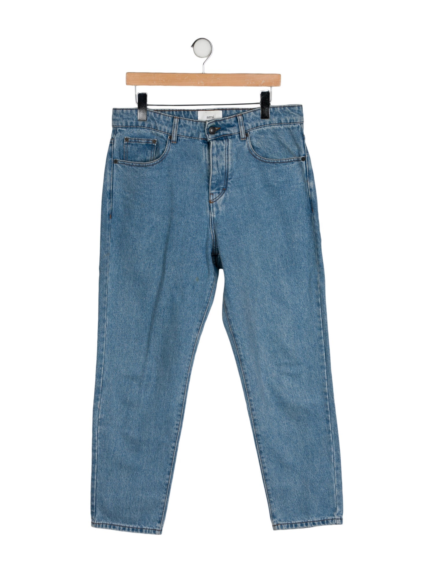 AMI Straight-Leg Jeans