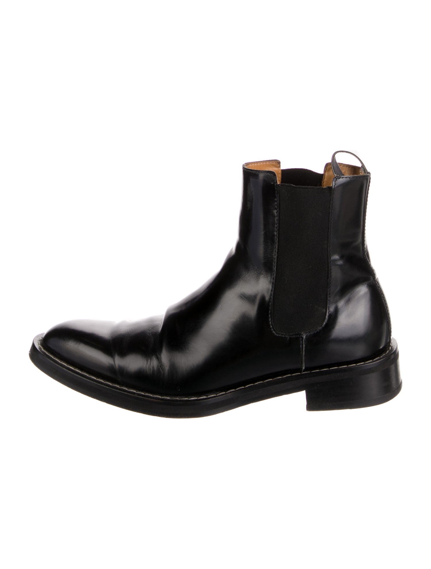 AMI Leather Chelsea Boots