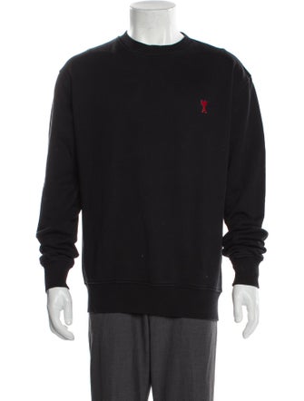 AMI Crew Neck Long Sleeve Sweatshirt
