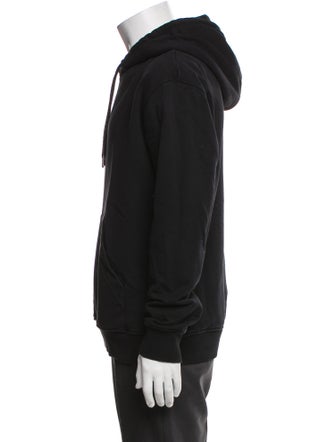 AMI Graphic Print Turtleneck Pullover