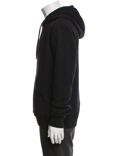 AMI Graphic Print Turtleneck Pullover