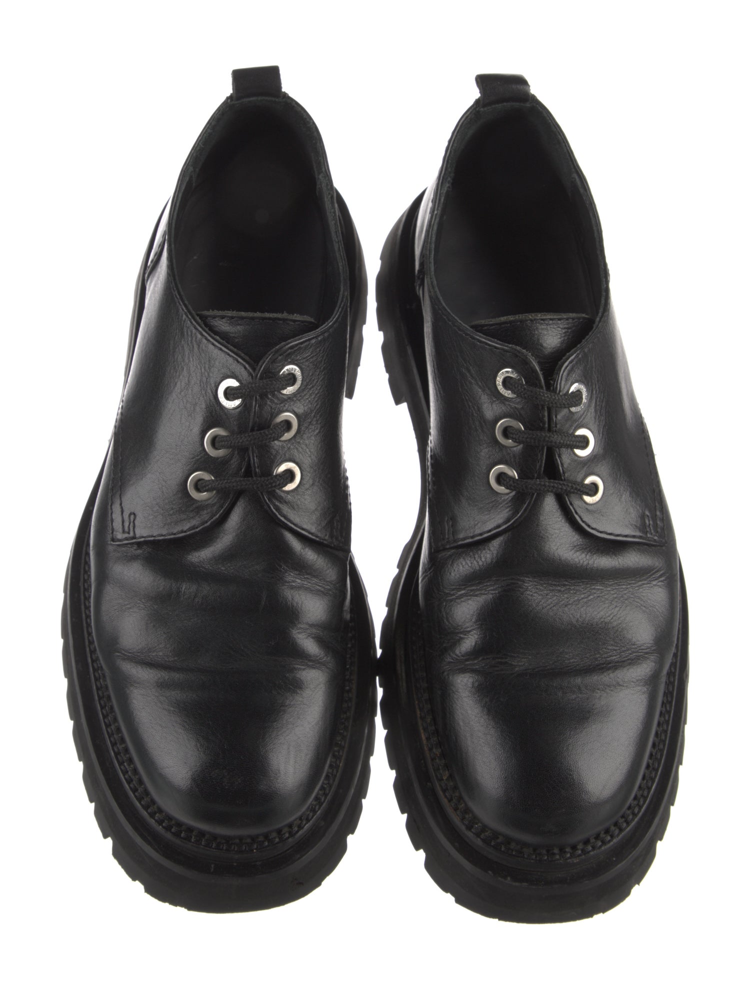 AMI Leather Athletic Sneakers