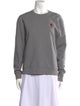 AMI Crew Neck Long Sleeve Sweatshirt
