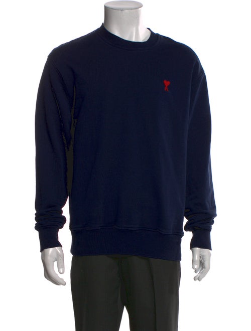 AMI Crew Neck Long Sleeve Sweatshirt