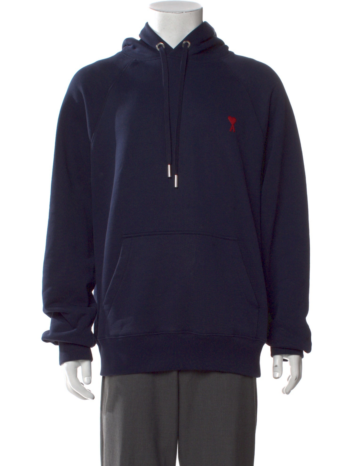 AMI Crew Neck Long Sleeve Hoodie