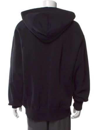 AMI Graphic Print Crew Neck Hoodie