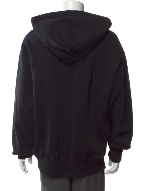 AMI Graphic Print Crew Neck Hoodie