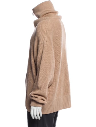 AMI Turtleneck Long Sleeve Polo Sweater