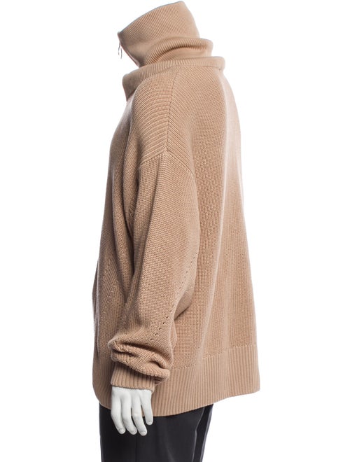 AMI Turtleneck Long Sleeve Polo Sweater