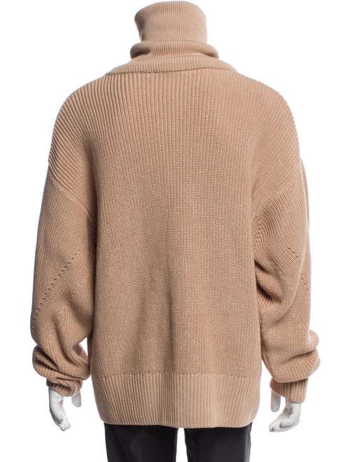 AMI Turtleneck Long Sleeve Polo Sweater