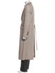 AMI Virgin Wool Overcoat