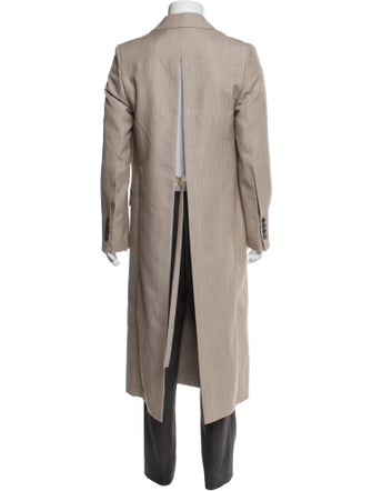 AMI Virgin Wool Overcoat