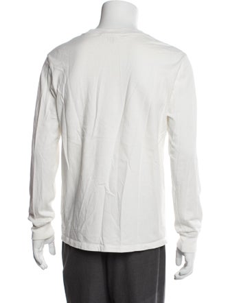 AMI Graphic Print Turtleneck Pullover