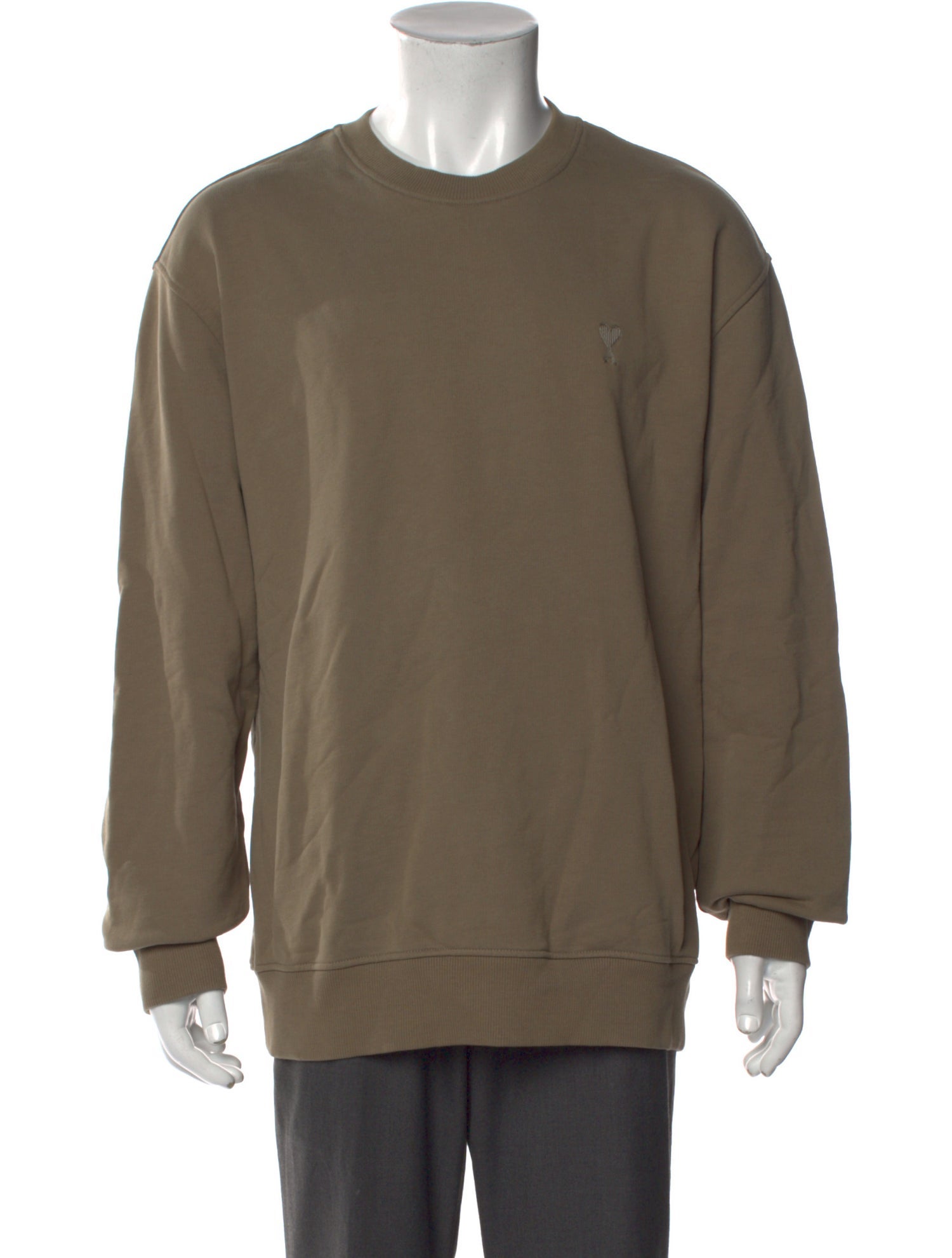 AMI Crew Neck Long Sleeve Pullover