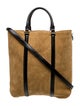 AMI Suede Shoulder Bag