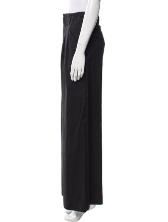 AMI Virgin Wool Wide Leg Pants