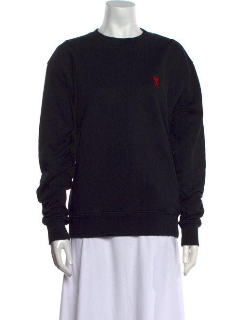 AMI Crew Neck Long Sleeve Sweatshirt