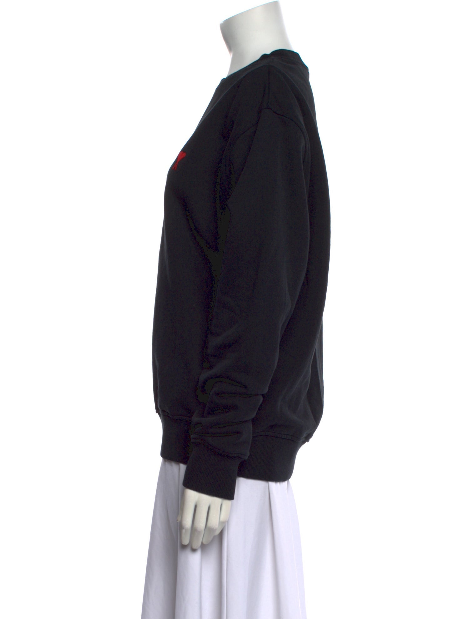 AMI Crew Neck Long Sleeve Sweatshirt
