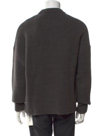 AMI Alpaca Graphic Print Pullover