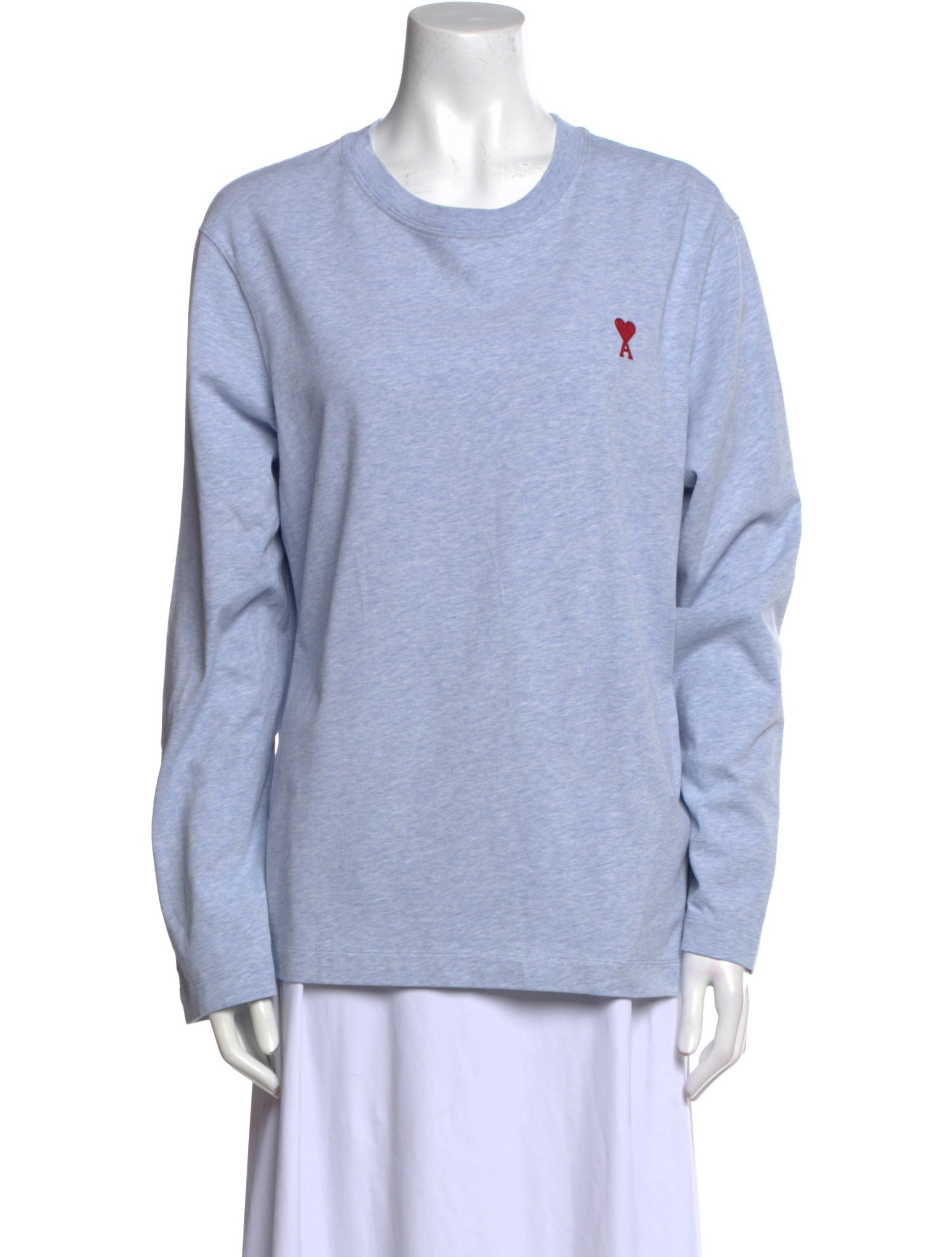 AMI Crew Neck Long Sleeve Sweatshirt