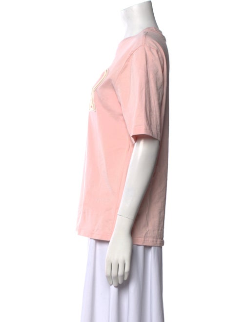 AMI Graphic Print Crew Neck T-Shirt