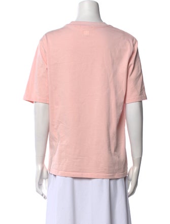 AMI Graphic Print Crew Neck T-Shirt