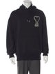 AMI Graphic Print Crew Neck Hoodie