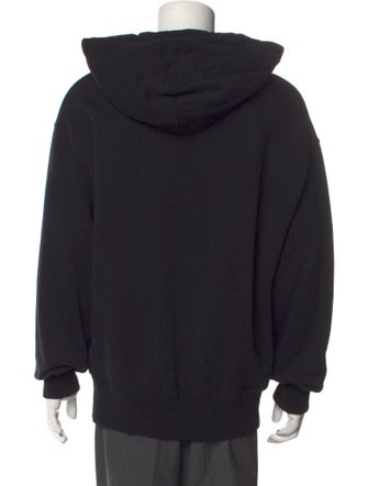 AMI Graphic Print Crew Neck Hoodie