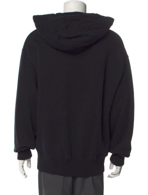 AMI Graphic Print Crew Neck Hoodie