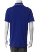 AMI V-Neck Short Sleeve Polo Shirt