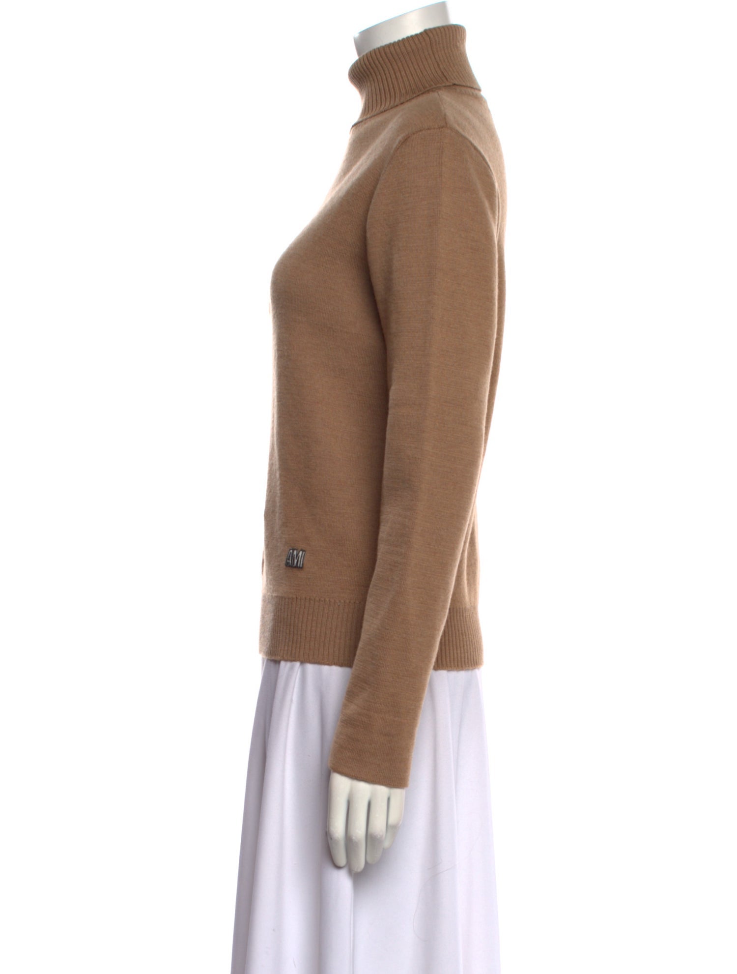 AMI Wool Turtleneck Sweater