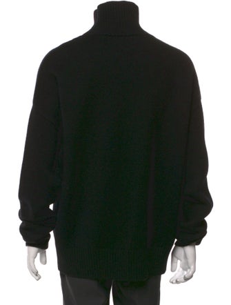 AMI Virgin Wool Graphic Print Pullover