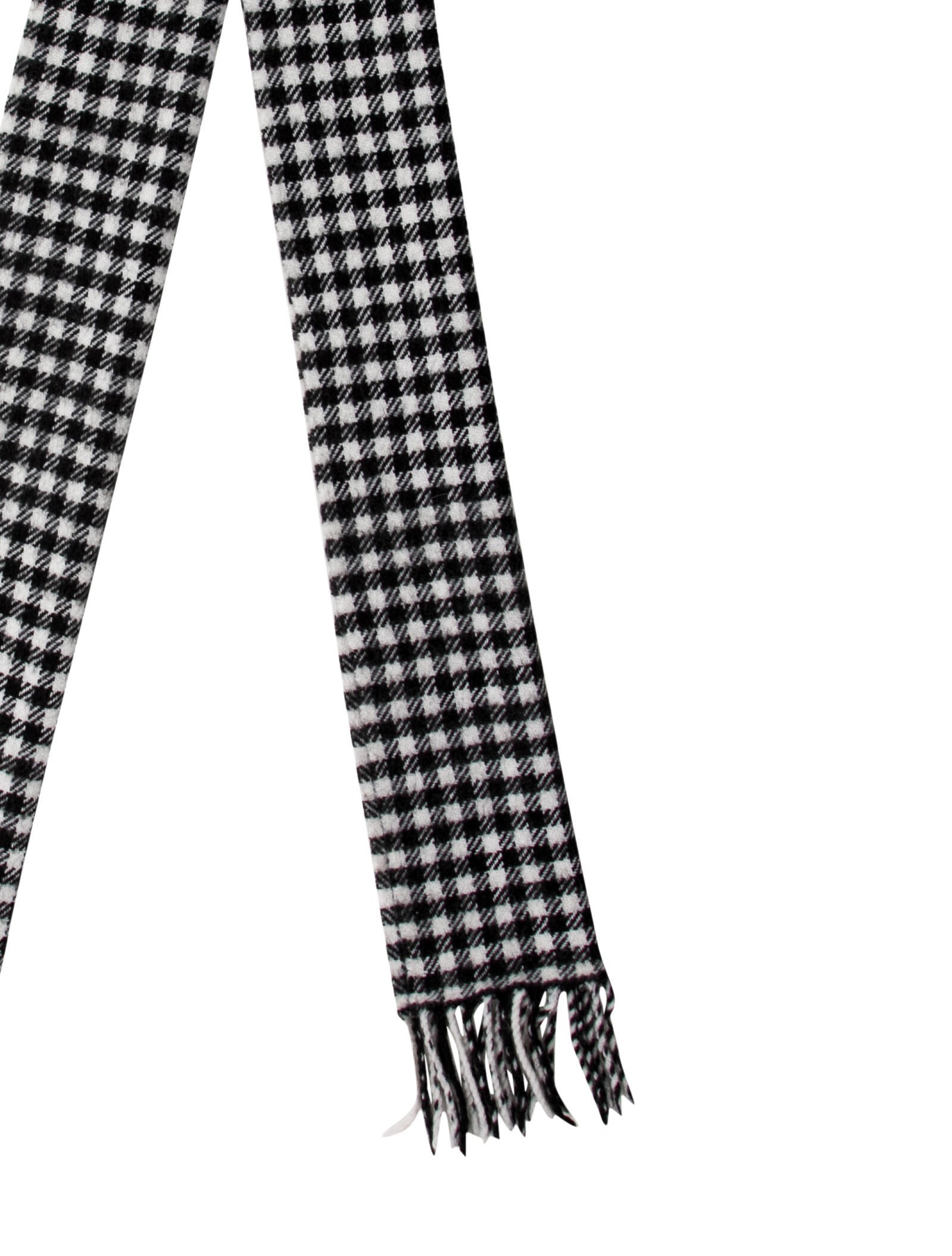 AMI Wool Printed Scarf