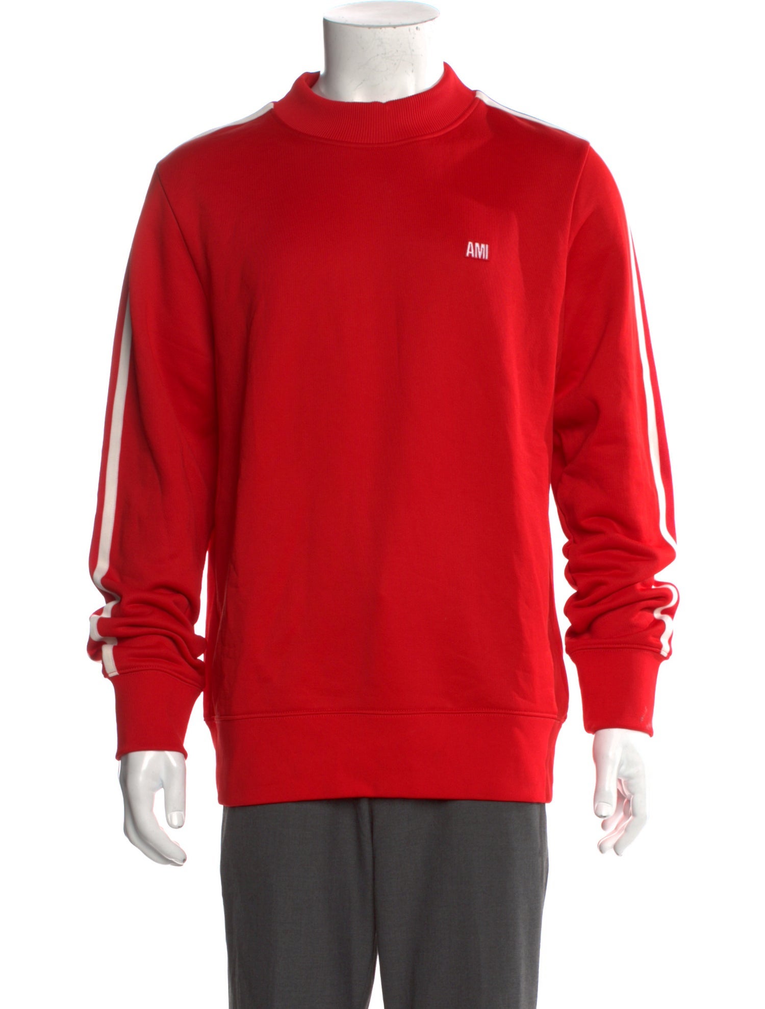 AMI Striped Crew Neck Sweatshirt w/ Tags